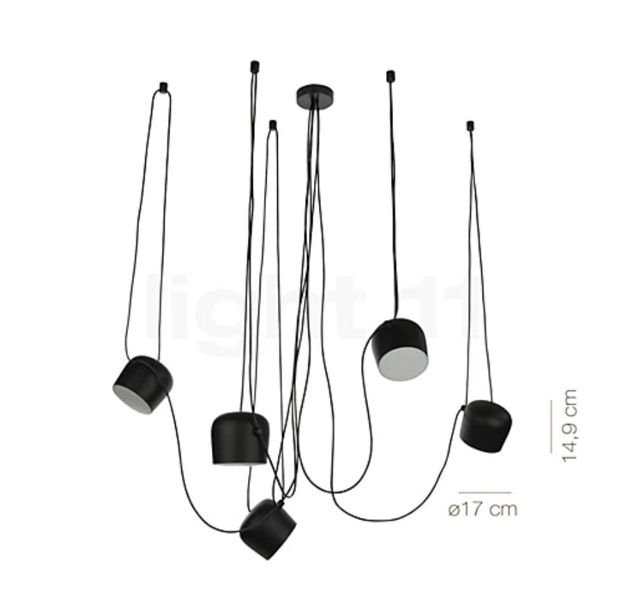 Flos Aim designlamp - Zo goed als nieuw, Huis en Inrichting, Lampen | Hanglampen, Ophalen, Zo goed als nieuw, Metaal, 75 cm of meer