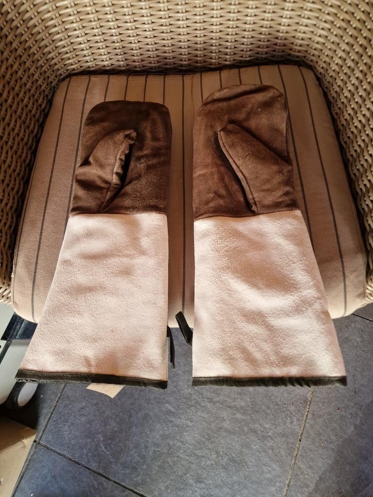 Super mooie ovenhandschoenen, Overige typen, Ophalen of Verzenden, Gebruikt, Bruin