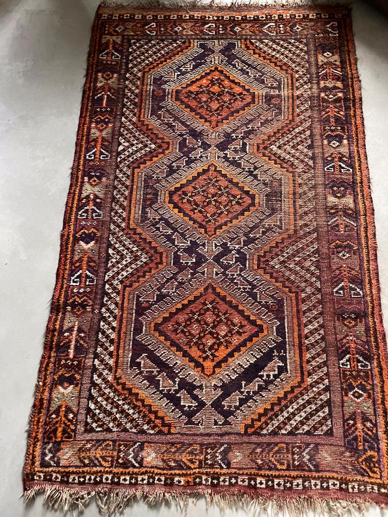 Kelim Eclectic Vloerkleed schitterende sleetse kleuren, Ophalen