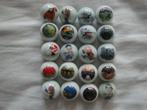 20 grote mooie verschillende gekleurde knikkers., Verzenden, Zo goed als nieuw