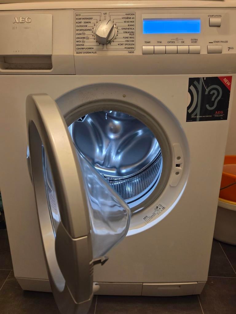 AEG wasmachine Lavatherm, 6 tot 8 kg, Ophalen, Gebruikt, 85 tot 90 cm