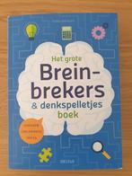 Het grote Breinbrekers & denkspelletjes boek, Ophalen of Verzenden, Minder dan 500 stukjes, Nieuw, Puzzelboek
