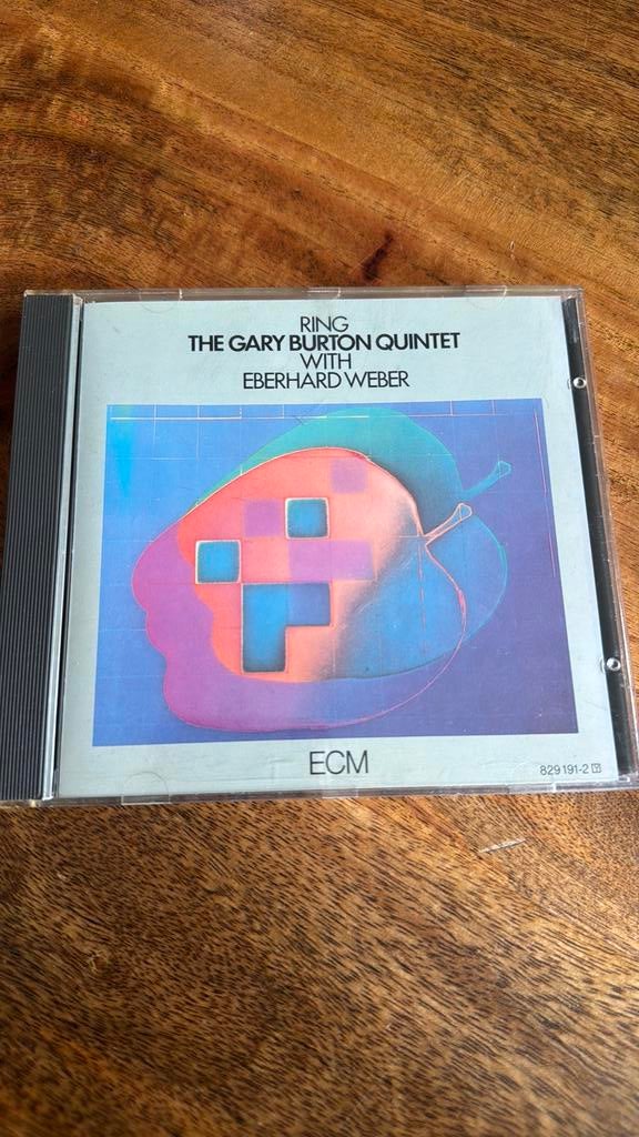 The Gary Burton Quintet ,Ring (with Eberhard Weber), Ophalen of Verzenden, 1980 tot heden, Zo goed als nieuw, Jazz
