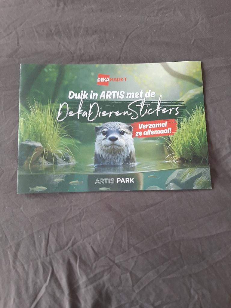 te koop artis dierenplaatjes boek, Dekamarkt, Ophalen of Verzenden