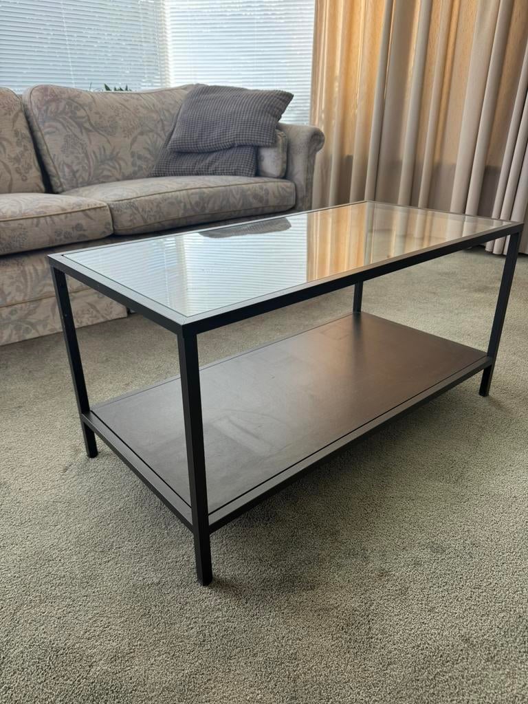 Tweedelige salontafelset, Ophalen, 100 tot 150 cm, 50 tot 75 cm, 50 tot 100 cm