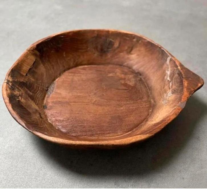 Olijfbak, Huis en Inrichting, Woonaccessoires | Schalen en Manden, Zo goed als nieuw, Rechthoekig, Hout, Ophalen of Verzenden