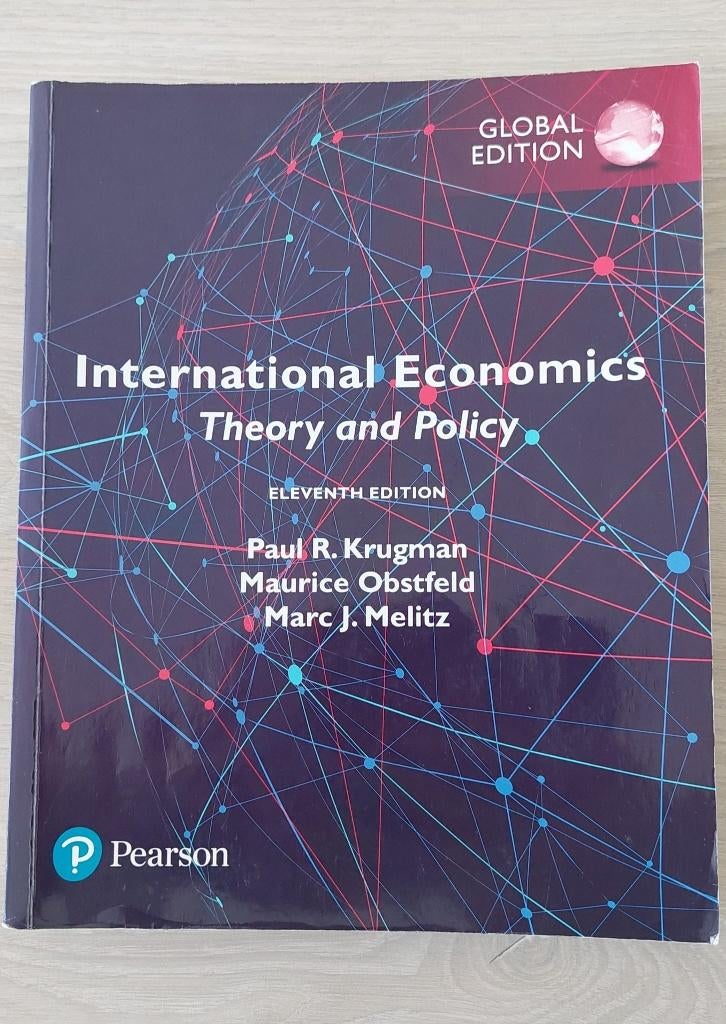 International Economics, Nieuw, Ophalen of Verzenden, WO, P. R. Krugman, M. Obstfeld en M. J. Melitz