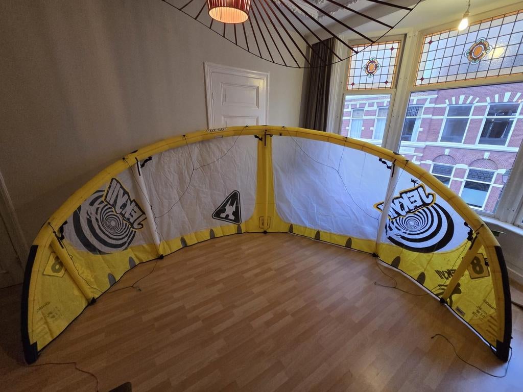 Complete kitesurf set (8 / 10 / 12m) – Gaastra Jekyll II – i, Twintip, Ophalen of Verzenden, 10 m²