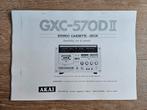 Akai GXC-570D mkII gebruikershandleiding - NL - print, Verzenden