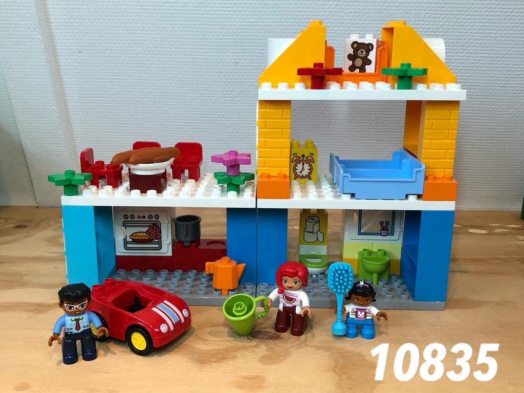 Duplo familiehuis 10835 (compleet) 2, Kinderen en Baby's, Speelgoed | Duplo en Lego, Ophalen of Verzenden, Zo goed als nieuw, Complete set