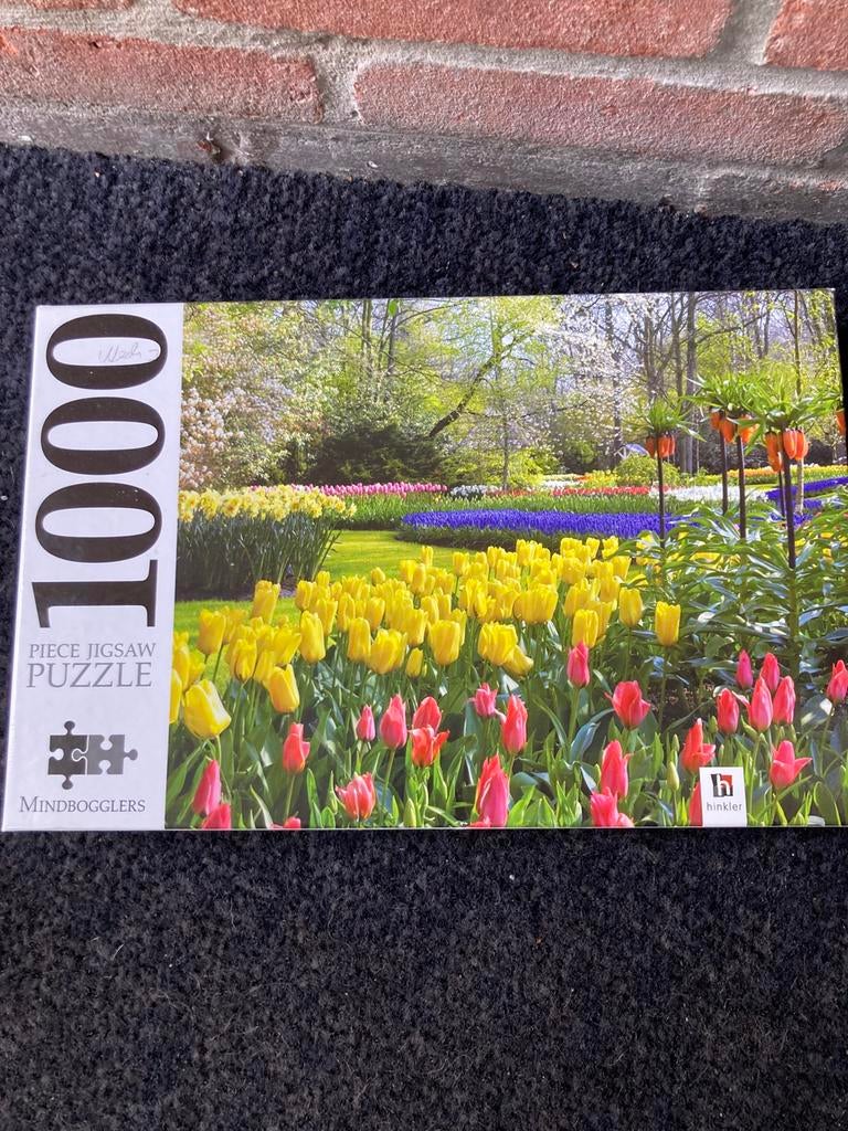 Puzzel keukenhof 1000 stuks RUILEN, Ophalen, 500 t/m 1500 stukjes, Zo goed als nieuw
