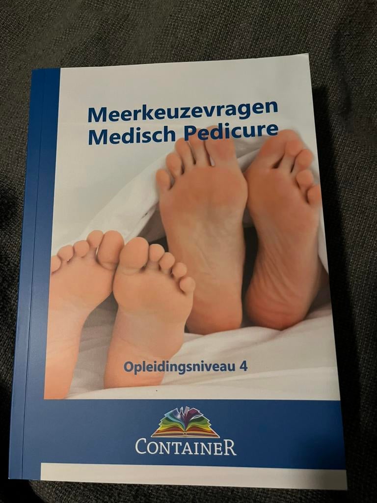 Medisch Pedicure boeken, zie omschrijving, Ophalen of Verzenden, Beta, Zo goed als nieuw, MBO