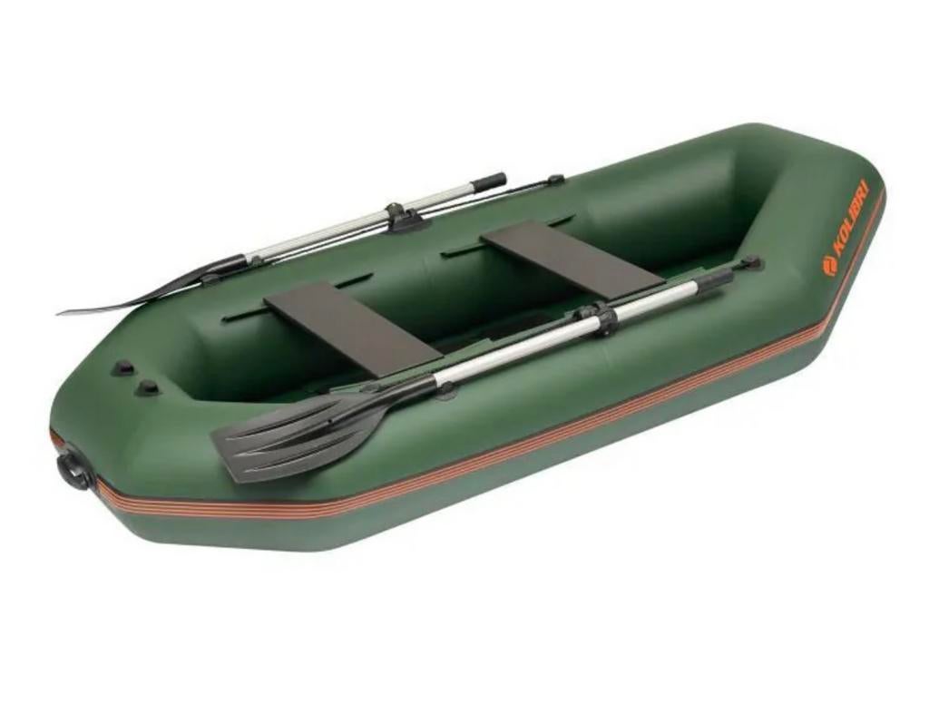 Kolibri Karperboot en fluistermotor, Watersport en Boten, Ophalen of Verzenden, Zo goed als nieuw