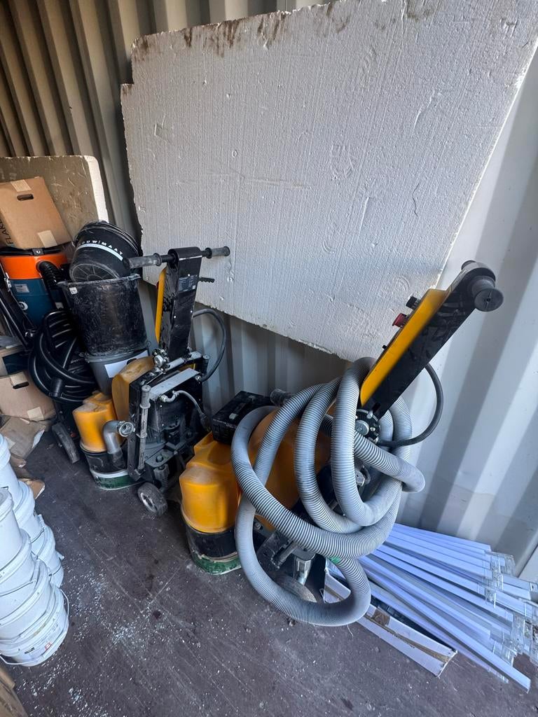 Professionele Vloerschuurmachine - Beton en Egaline, Doe-het-zelf en Verbouw, Gereedschap | Overige machines, Ophalen, Gebruikt