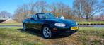 Mazda MX-5 1.8 I 1998 Zwart, Auto's, Mazda, 40 €/maand, 4 cilinders, Cabriolet, 1840 cc