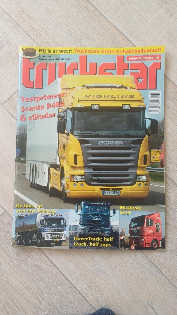 Truckstar, Ophalen, Gelezen, Muziek, Film of Tv