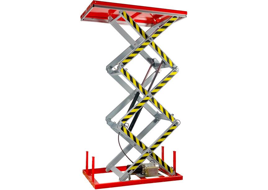 Elektro-hydraulische schaarheftafel 3000mm 1000kg 230V