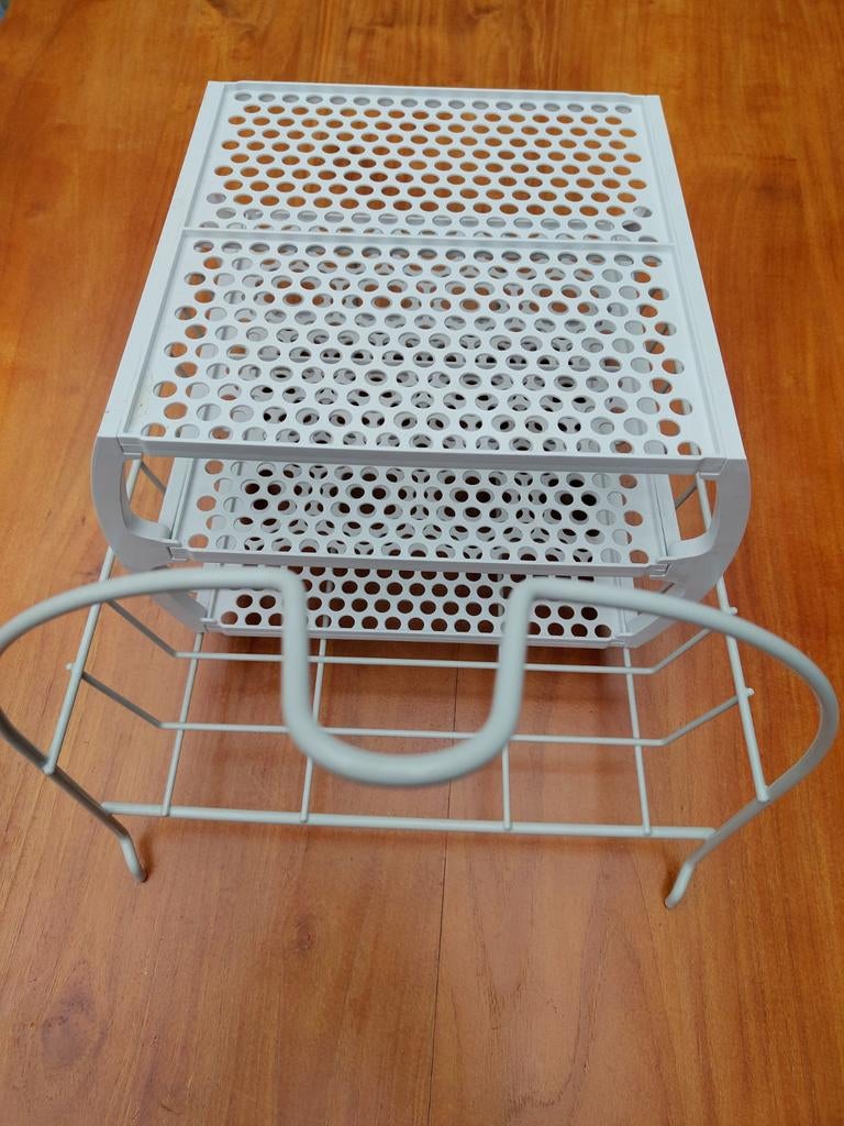 Rekje en basket voor in de droger voor wollen kleding, Ophalen