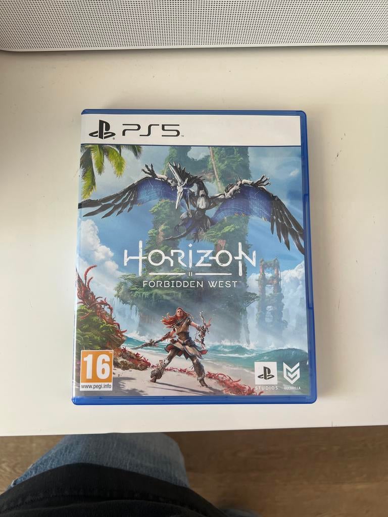 PS5 Horizon Forbidden West - Zo goed als nieuw, Spelcomputers en Games, Games | Sony PlayStation 5, 1 speler, Zo goed als nieuw