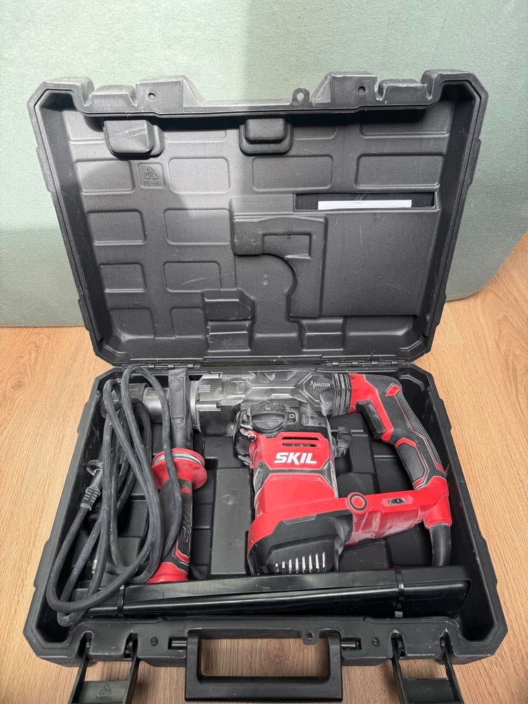 SKIL SDS+ Boorhamer 1781GB 1500W - 3 functies, Ophalen, Boor- en/of Breekhamer, Klopboormechanisme, Gebruikt