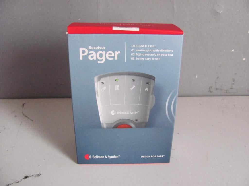 Bellman & Symfon Pager(ontvanger) met klip, Ophalen of Verzenden, Zo goed als nieuw