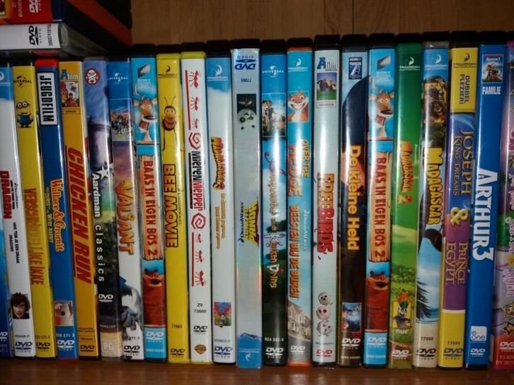 Kinder animatie DVD's - Diverse titels per stuk, Cd's en Dvd's, Dvd's | Tekenfilms en Animatie, Ophalen of Verzenden
