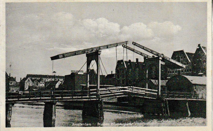 AMSTERDAM - PRINSEN EILANDSGRACHT, Ophalen of Verzenden, Ongelopen, Noord-Holland