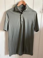 Fedeli Polo Ice Cotton – Maat 50 – Kleur Olive / Oger, Kleding | Heren, Zo goed als nieuw, Fedeli, Groen, Verzenden