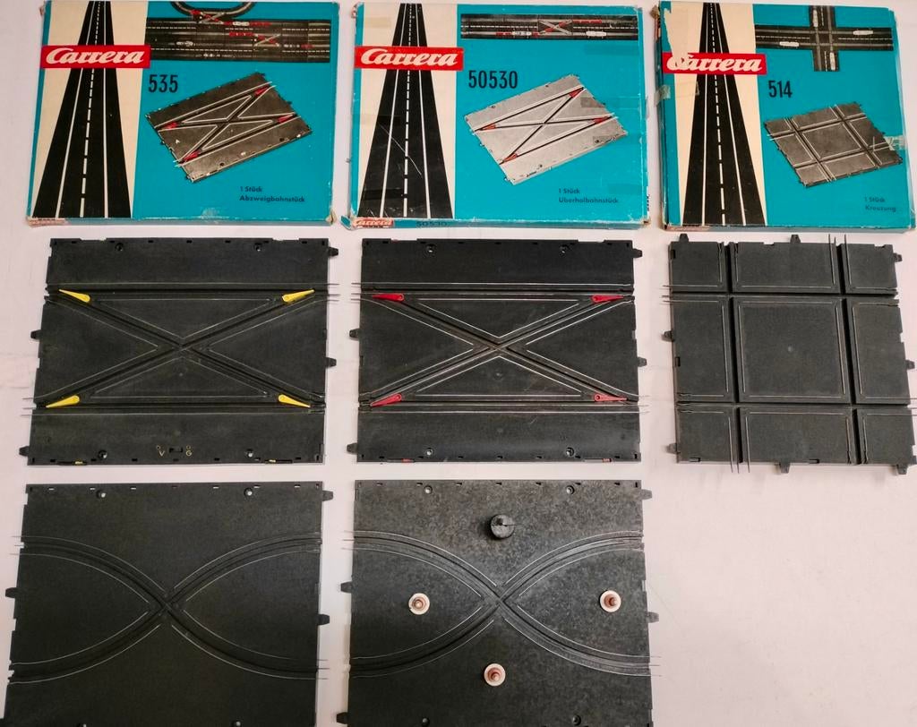 Carrera Universal racebaan accessoires bijzondere baandelen., Kinderen en Baby's, Speelgoed | Racebanen, Elektrisch, Carrera, Ophalen of Verzenden