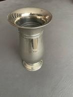 Groot rvs aluminium vaas, Overige materialen, Overige kleuren, Ophalen of Verzenden, Zo goed als nieuw