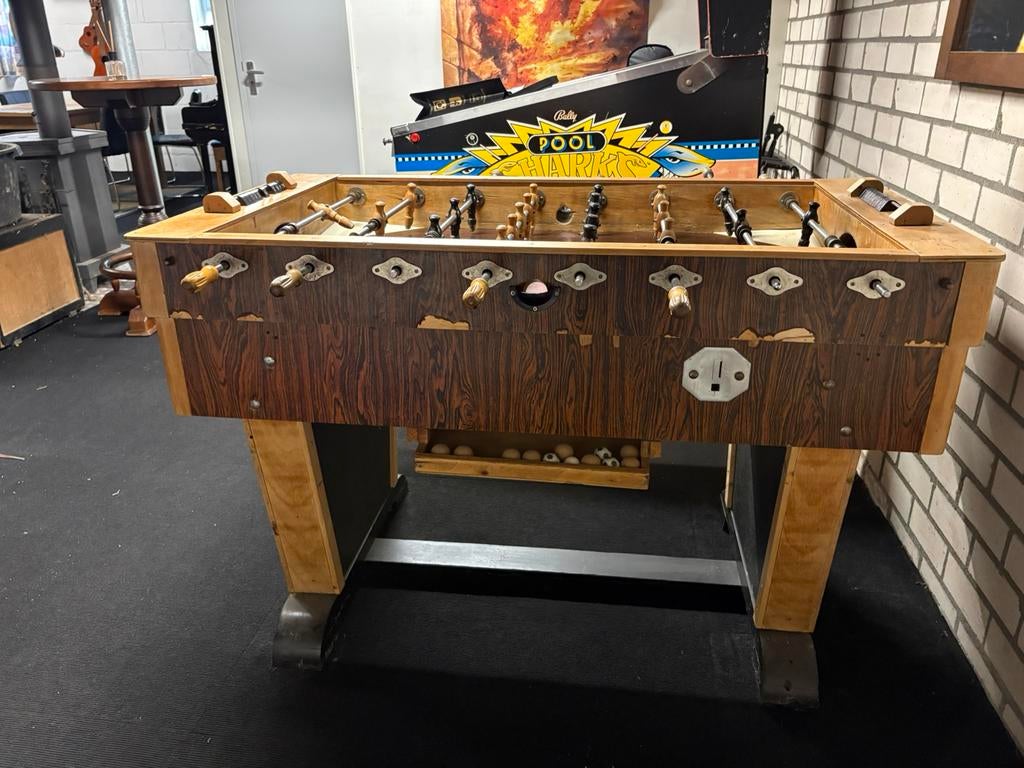 Topper klassiek tafelvoetbalspel, Ophalen, Gebruikt