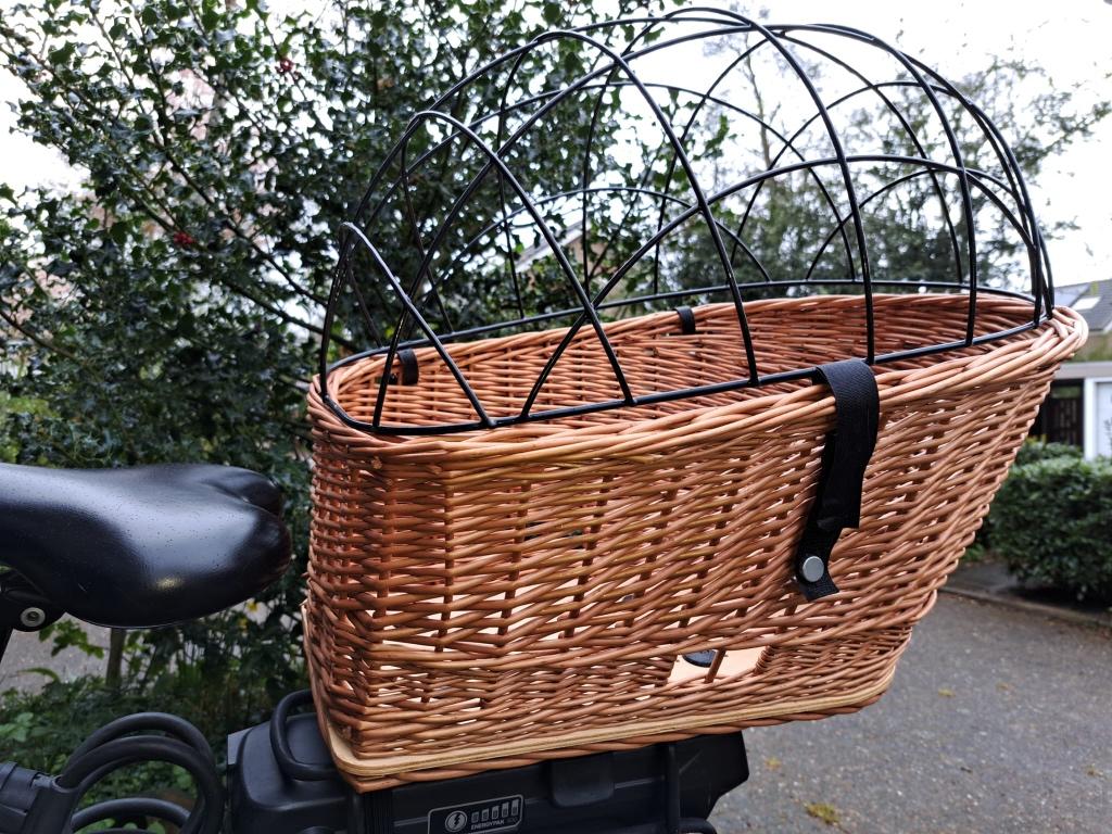 Degelijke honden fietsmand, Dieren en Toebehoren, Honden-accessoires, Ophalen, Zo goed als nieuw