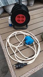 camping verleng haspel & kabel, Caravans en Kamperen, Ophalen, Gebruikt