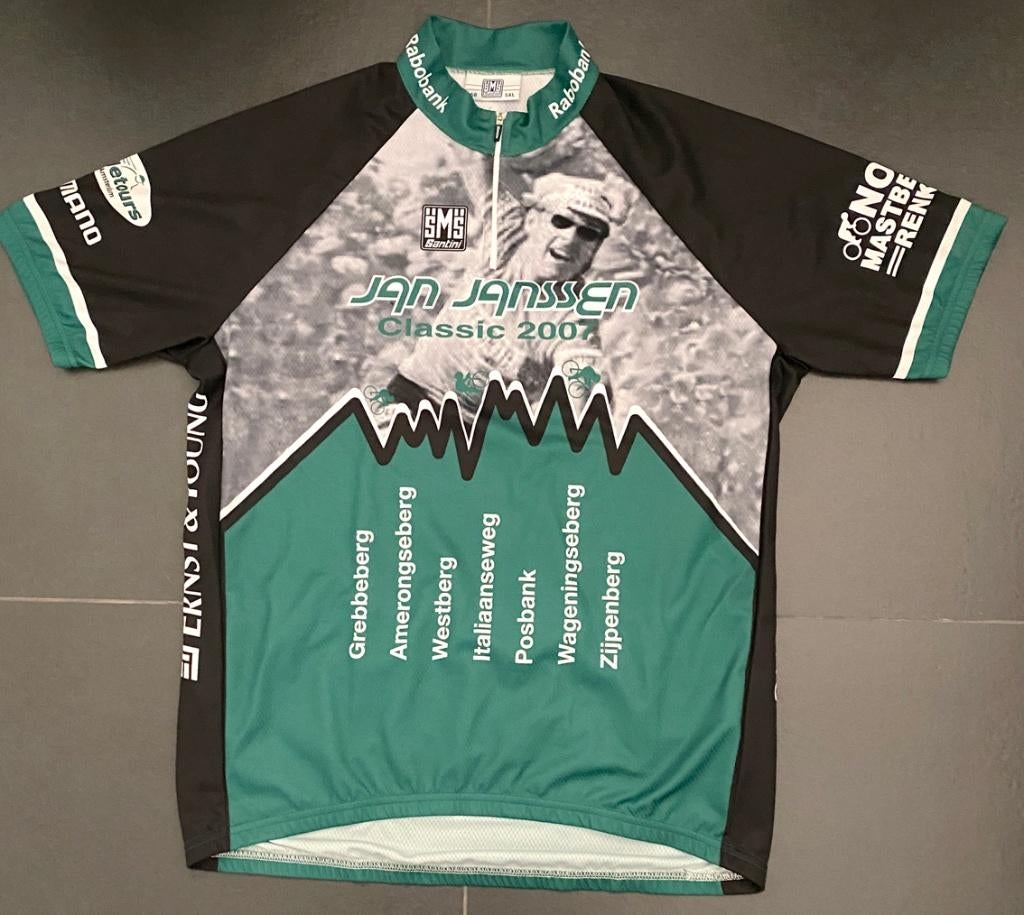 Wielertrui/wielershirt JAN JANSSEN CLASSIC 2007 - TCW, Ophalen of Verzenden, Overige typen