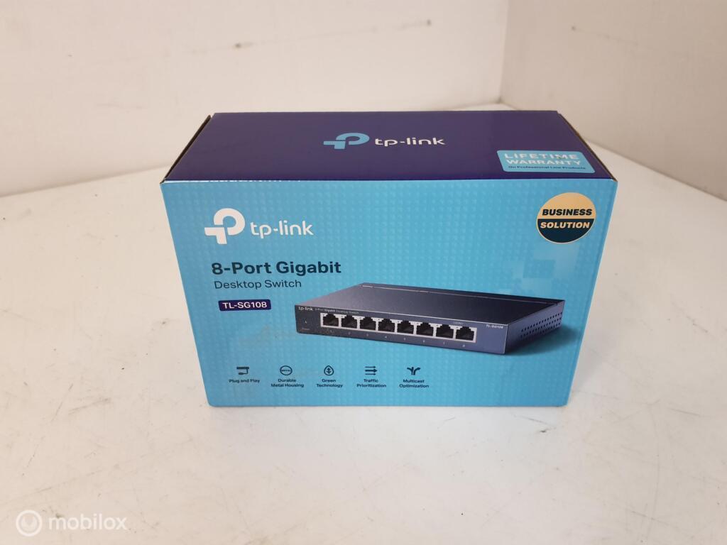 TP-Link Netwerkswitch TL-SG108, Computers en Software