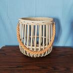 Lichtgroen windlicht, Gebruikt, 25 tot 50 cm, Onbekend, Ophalen of Verzenden