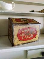 Uniek oud Kwatta winkelblik, ongeveer 1920, Verzamelen, Blikken, Ophalen of Verzenden, Gebruikt, Overige