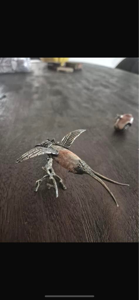 Zilveren vogeltjes 1e gehalte gekeurd, Antiek en Kunst, Ophalen of Verzenden, Zilver
