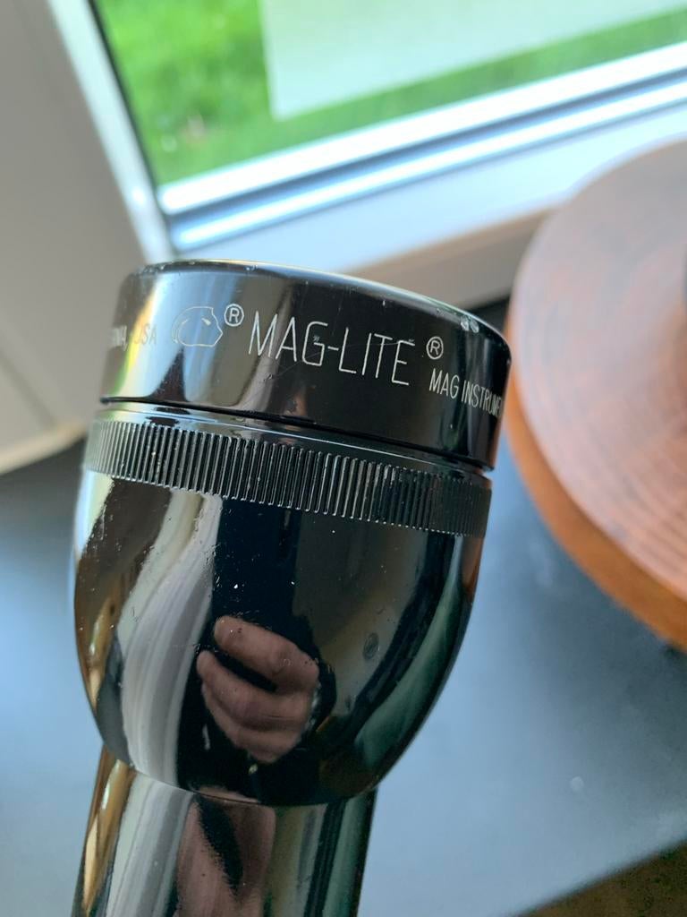 Maglite 3D cell zaklamp, Caravans en Kamperen, Zaklampen, Ophalen of Verzenden, Zo goed als nieuw, Batterij