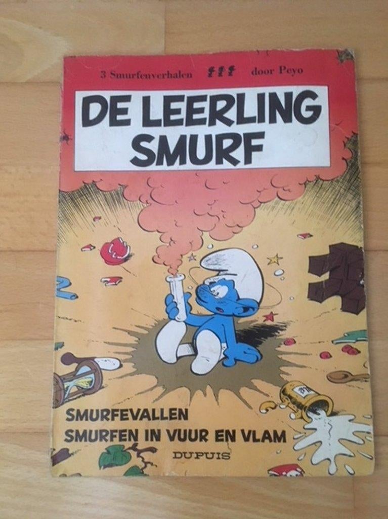 De leerling Smurf, Verzamelen, Smurfen, Ophalen of Verzenden, Gebruikt, Overige Smurfen, Stripboek