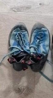 Klimspullen: Klim schoenen & accessoires, Sport en Fitness, Ophalen, Gebruikt, Kleding of Schoenen