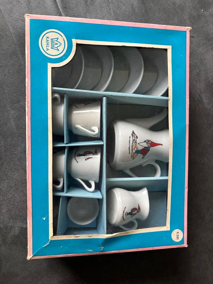 Servies Piggelmee, Huis en Inrichting, Keuken | Servies, Gebruikt, Kop(pen) en/of Schotel(s), Overige stijlen, Keramiek, Ophalen