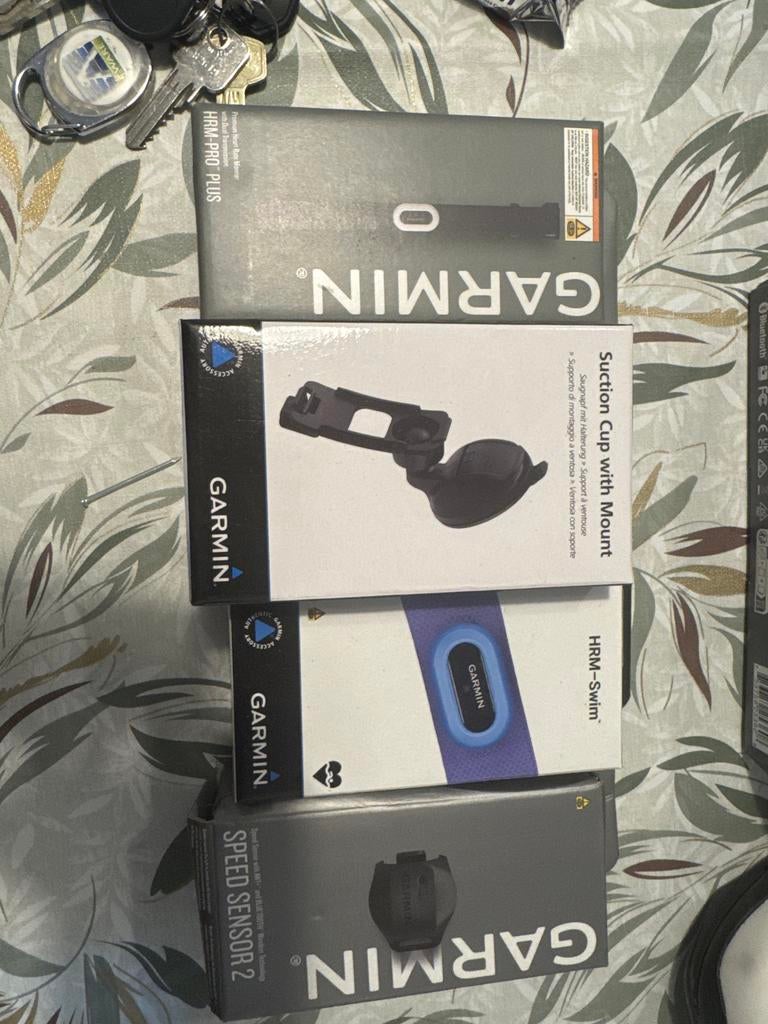 Garmin Accessoires Bundel: HRM-PRO Plus, HRM-Swim, Snelheids, Sport en Fitness, Hartslagmeters, Ophalen of Verzenden, Nieuw, Garmin