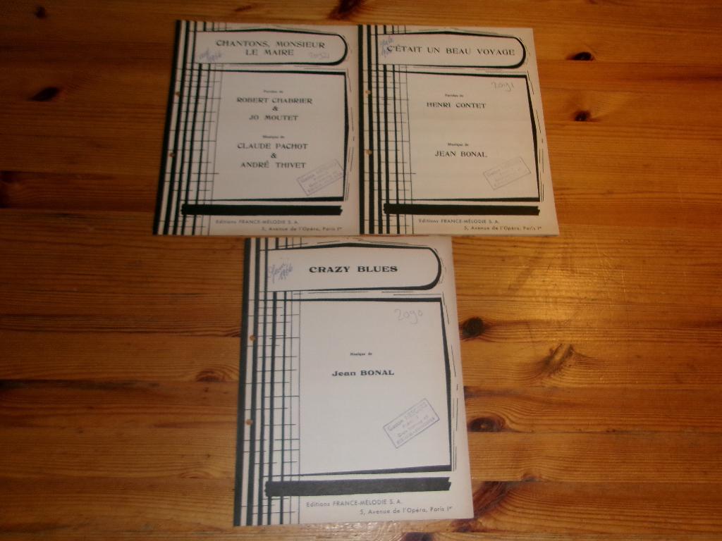 Diverse bladmuziek - editions france melodie 5, Muziek en Instrumenten, Bladmuziek, Gebruikt, Gitaar, Ophalen of Verzenden, Artiest of Componist