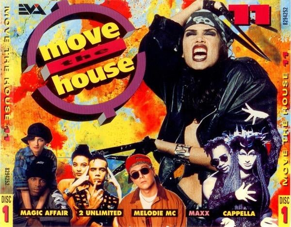dubbel C.D. Dance (1994) MOVE the HOUSE nummer 11, Ophalen of Verzenden, Gebruikt