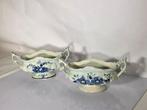 1 Delfts Blauwe porseleinen jardinière op voet, Ophalen of Verzenden