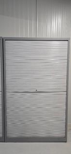 Nette metalen roldeurkast met 3 legborden. Zonder sleutel, Gebruikt, 100 tot 150 cm, NVT, 150 tot 200 cm