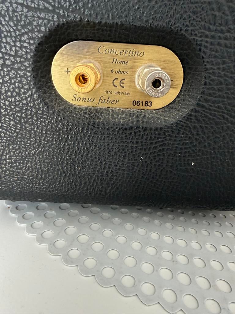 Sonus faber Concertino home speakers, Ophalen, Gebruikt, Front, Rear of Stereo speakers, Overige merken