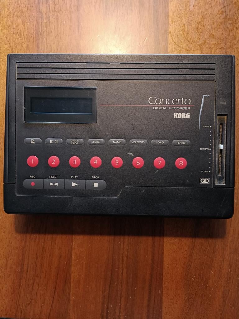Korg Concerto SQD-8 vintage sequenser, Muziek en Instrumenten, Ophalen of Verzenden, Gebruikt, Overige aantallen, Korg