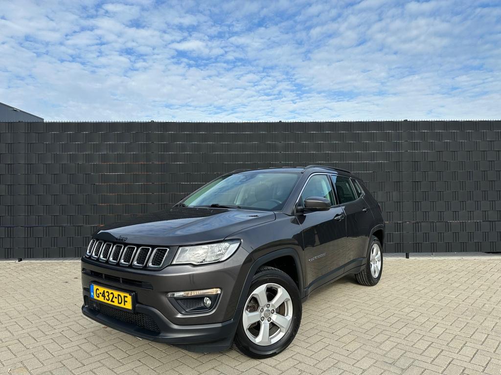 Jeep Compass 1.4 MultiAir Longitude | Dealer onderhouden | N, Auto's, Jeep, Voorwielaandrijving, 450 kg, Gebruikt, Euro 6